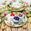 Luau Party Decorations, 81Pcs Hawaiian Party Decorations with Plates, Grass Skirt Tablecloth, Napkins, Forks for Summer Beach Party Aloha Party