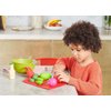 Casdon Joseph Joseph Toys - Chop2Pot - Super Safe Kitchen Playset for Kids with Foldable Chopping Board & Choppable Play Food - For Children Aged 2+