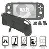 Orzly Switch Lite Accessories Bundle - Case & Screen Protector for Nintendo Switch Lite Console, USB Cable, Games Holder, Comfort Grip Case, Headphones, Thumb-Grip Pack & more (Orzly Gift Pack - Grey)