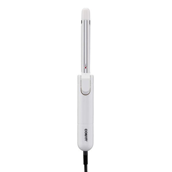 Conair 5/8-Inch Ceramic Curling Iron, 5/8-inch barrel, Even and hot-spot-free heat, For short to medium hair, CD11JBC, 450 degrees Fahrenheit, Corded Electric, Curling Iron