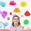 Clear Crystal Slime Kit 8 Pack, Jelly Cube Crunchy Slime, Includes 8 of Slime Add-ins, Kids Slime Stress Relief Toy, Slime Party Favors for Girls & Boys
