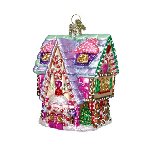Old World Christmas Ornaments: Home Gifts Glass Blown Ornaments for Christmas Tree, Cupcake Cottage