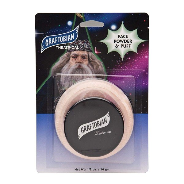 Graftobian Pro Setting Powder - Skin Tone Light w/Puff
