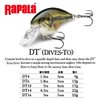 Rapala Dives-To 16 Fishing Lure (Dark Brown Crawdad)