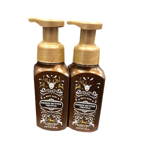 Bath and Body Works Foaming Hand Soap (Cookie Butter Truffle - 2 pk)
