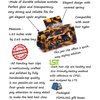 2 Pcs Rectangle Tortoise Claw Clip For Thick Hair,Cutout Medium Hair Clips For Women,Leopard Square Hair Jaw Clips Non Slip