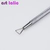 Stainless Steel Triangle Nail Polish UV Gel Removal Stick Rod Cuticle Pusher Manicure Tool Cuticle Pushers