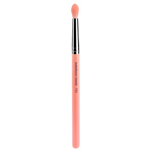 Bdellium Tools Professional Makeup Brush - Pink Bambu Series 783 Small Tapered Blending - With Soft Synthetic Fibers, For Applying & Blending Eyeshadow (Pink, 1pc)