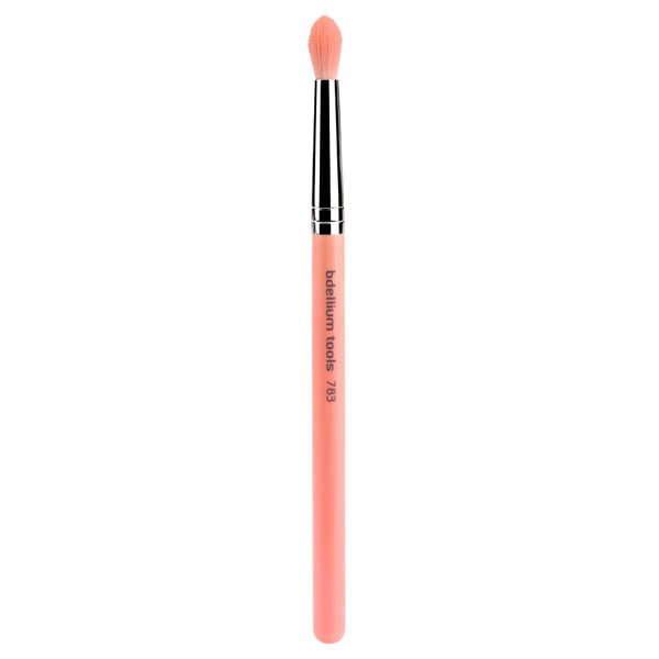 Bdellium Tools Professional Makeup Brush - Pink Bambu Series 783 Small Tapered Blending - With Soft Synthetic Fibers, For Applying & Blending Eyeshadow (Pink, 1pc)