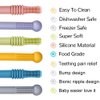 Baby Teething Toys Sensory Toys for Autistic ADHD, SPD, Oral Motor Children, Teething Straws Sticks, Baby Boy Girl Gitfs Package for 3 6 12 36 Months Baby Teether
