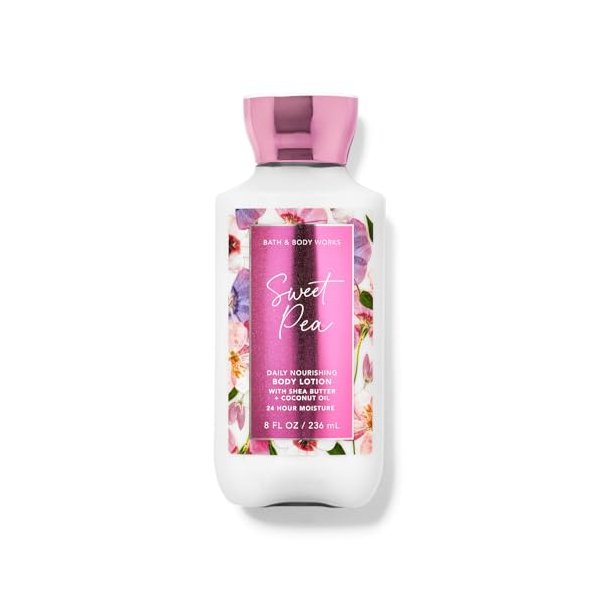 Bath & Body Works Sweet Pea Body Lotion Signature Collection 8 oz