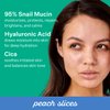 Peach Slices | Snail Rescue Blemish Busting Toner | 95% Snail Mucin | Pore Cleaner | Hydrates & Balances | Korean Skin Care | CICA | Hyaluronic Acid | Non-Comedogenic | Cruelty-Free | 4.05 oz
