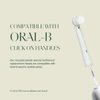PLUS ULTRA Eco-Friendly Oral-B Compatible Electric Toothbrush Replacement Heads - 3 Heads Per Pack - Soft Toothbrush for Sensitive Teeth
