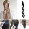 AnHua 2 Pcs Girl Women Easy Braider,Twist Plait Wave Hair Braiding Tool Holder Centipede Shape Hair Clip Hairstyle Tool Hair Accessories