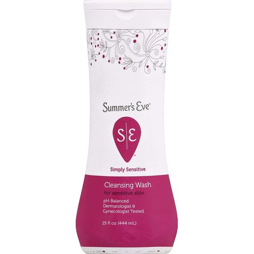 Summer's Eve Feminine Wash for Sensitive Skin 15 OZ