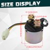 Starter Solenoid Relay for Honda TRX350 Fourtrax Rancher 350 2000-2006/TRX500 Foreman 500 2005-2009 2011-2013/TRX450 Foreman 450 1998-2004/TRX420 Fourtrax Rancher 420 2009-2014/TRX400 Fourtrax Foreman
