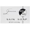 Black & White Skin Soap Bar 3.5 oz (Pack of 6)