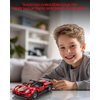 Sosuy 1:18 Super Sports Car Model Building Bricks Sets - 513 pcs MOC Rally Car Raceing Engineering Toys for Play and Display - Model Toy Gift Idea for Adults Boys