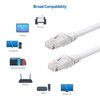 Cable Matters 10Gbps Snagless Long Cat 6 Ethernet Cable 50 ft (Cat 6 Cable, Cat6 Cable, Internet Cable, Network Cable) in White