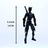 Nemoro Assembed 3D Printed 5.54'' Stcik 13 Action Figure, Multi-Jointed Tian13, Articulated T13 Desktop Decoration,12 in 1 d13 Accessories Best Birthday Festival Gift