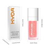 KYDA Hydrating Lip Glow Oil, Moisturizing Lip Oil, Glossy Transparent Plumping Lip Gloss, Tinted Lip Oil for Lip Care and Dry Lips-Pink