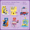 JMBricklayer Funny Game Party Favors Building Set 20127, 6 Mini Game Console Collectible Model, Micro Blocks Sets Toys for Ages 8-13, Party Supplies Gifts for Kids, Goodie Bags, Birthday, Christmas