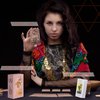 Tarot Cards，Gold Tarot Cards with Guide Book Waterproof and Wrinkle Resistant Tarot Gold Foil Tarot Cards for Beginners Tarot Deck Tarot Cards with Meanings on Them Tarot Card Oracle Cards(rose gold)