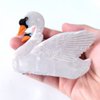 Cute Swan Hair Clip,Acetate Claw Clips,Hair Clips for Women,White
