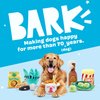Barkbox 2 in 1 Interactive Plush Dog Toy - Rip and Reveal Toy for Dogs and Puppies - Stimulating Squeaky Pet Toys | Janspup Backpack (Small)