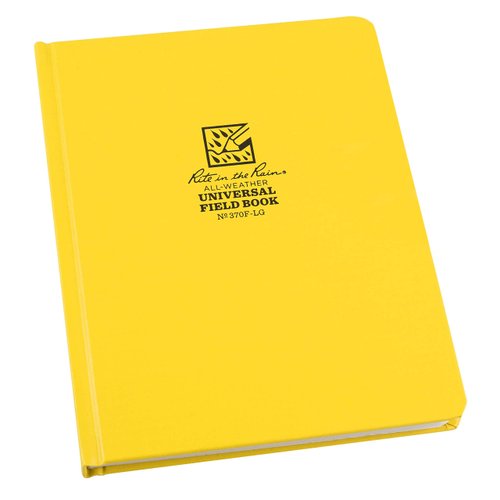 Rite In The Rain Bound Book-Yellow -Universal 8.75 x 6.75 x 0.625