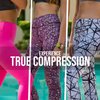 CompressionZ High Waisted Compression Leggings for Women Tummy Control - Plus