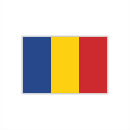 Womaha 30 Sheets Romania Flag Temporary Tattoos Fans Face Tattoo Stickers for Adults Kids Group Activity Props
