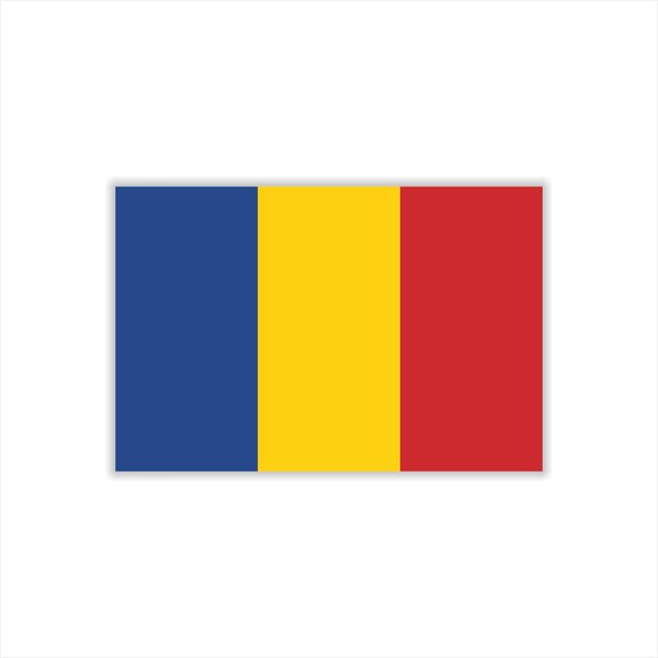Womaha 30 Sheets Romania Flag Temporary Tattoos Fans Face Tattoo Stickers for Adults Kids Group Activity Props