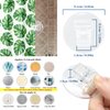 4 Pack Shower Curtain Clips, Windproof Shower Splash Guard，Self Adhesive Shower Curtain Holder for Inside Shower Splash Water Wall,Clear