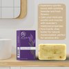 Dr Jacobs Naturals, Triple Milled Loofah Exfoliating Castile Bar Soap 5 oz. - Luscious Lavender