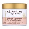 USDA Organic Eye Moisturizer Cream - Rejuvenating and Nourishing Age Defying Under Eye Balm - Natural Eye Cream for Sensitive Skin With Jojoba Oil, Agran Oil for Puffiness, Fine Lines and More