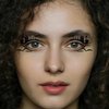 AUOCATTAIL Halloween Eyeliner Stickers Eye Shadow Stickers Face Temporary Tattoos Decals Spider Web Makeup for Women Girls 4 Pairs
