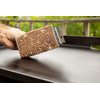Q-Swiper Griddle Cleaner Kit. Ideal Blackstone Griddle Accessories Cleaner Kit. Flat Top Griddle Cleaning Tool, Built-in Scraper and Wipes & Cloths. Cleans Griddle Hot or Cold + Exterior Cloth.