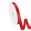Isaspire 5/8" Width x 100 Yards Satin Ribbon, Red Ribbon Perfect for DIY Craft, Bows, Gift Wrapping, Flower Bouquet, Valentine's Day, Christmas and Party Decoration