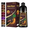 Bolden Brown Hair Dye, Hair Dye shampoo, Instant Hair Color Shampoo for Men and Women, 3 in 1 Hair Dye Shampoo 16.9 Floz, Safe and Natural Shampoo Para Canas (Bolden Brown)