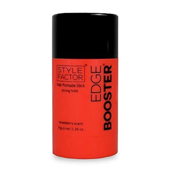 Style Factor Edge Booster Hair Pomade Stick Strong Hold 2.36 oz (STRAWBERRY)