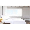 ROYALE LINENS Full Size Flat Sheet Only - Brushed 1800 Microfiber - Ultra Soft & Breathable - Wrinkle & Stain Resistant - Hotel Quality Flat Sheet Sold Separately - Top Sheet for Bed - (Full, White)