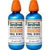 TheraBreath Dentist Recommended Fresh Breath Oral Rinse - Icy Mint Flavor, 16 Fl Oz (Pack of 2)