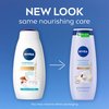 NIVEA Coconut and Almond Milk Body Wash with Nourishing Serum, 20 Fl Oz Bottle