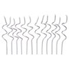 Papyrus Birthday Candles, Silver Swirl (12-Count)