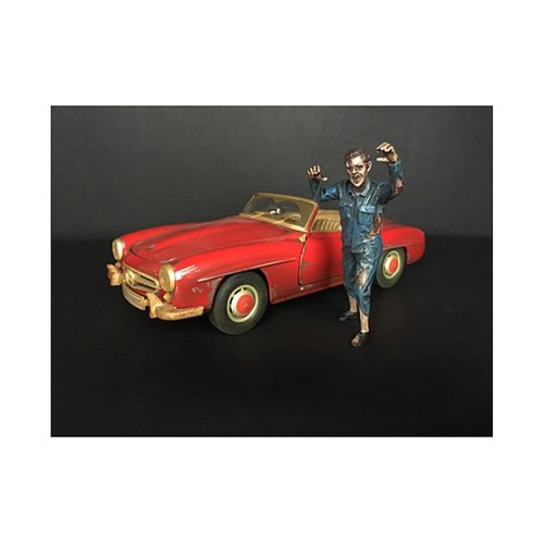 Zombie Mechanic Figurine II for 1/24 Scale Models by American Diorama 38298