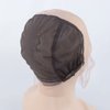 13x6 Lace Wig Caps for Making Wigs with Adjustable Straps Guidelines Medium Brown Swiss Lace Wig Base Foundation for Ventilating or Knotting, Wig Making Cap (13x6,M,1pc)