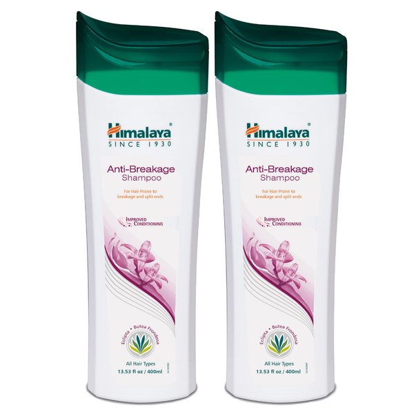 Himalaya Anti- Breakage Shampoo, Repairs Damaged, Brittle Hair and Split-ends, 13.53 oz/400 ml, Pack of 2