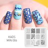 KADS Nail Stamping Image Plate Holder Plate Stand Tray for Stamping Template Printing Plate for Nail Stencil