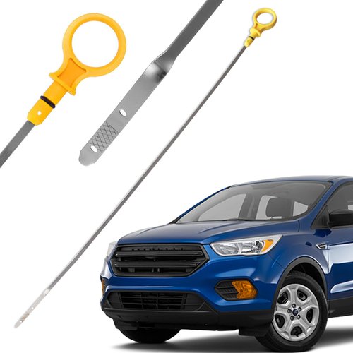Covnikyer Engine Oil Level Dipstick Indicator Compatible for Ford Edge Escape Explorer Focus Fusion Taurus, for Lincoln Continental MKC MKT MKX MKZ Replace 2.0L Fluid Indicator Oil Stick CJ5Z-6750-A